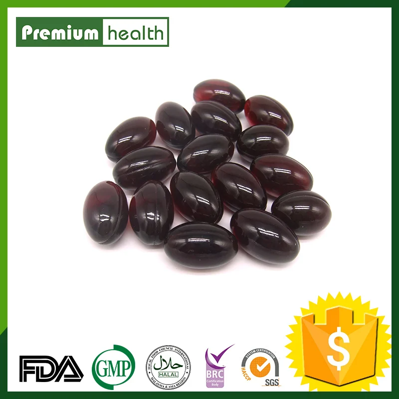 GMP Certified health foods 500mg Krill Oil Softgels contract manufacturer/private label