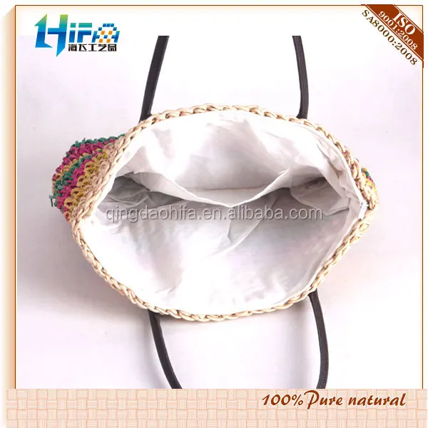 hot selling lady bag corn husk straw bags fashion new style shopping bags