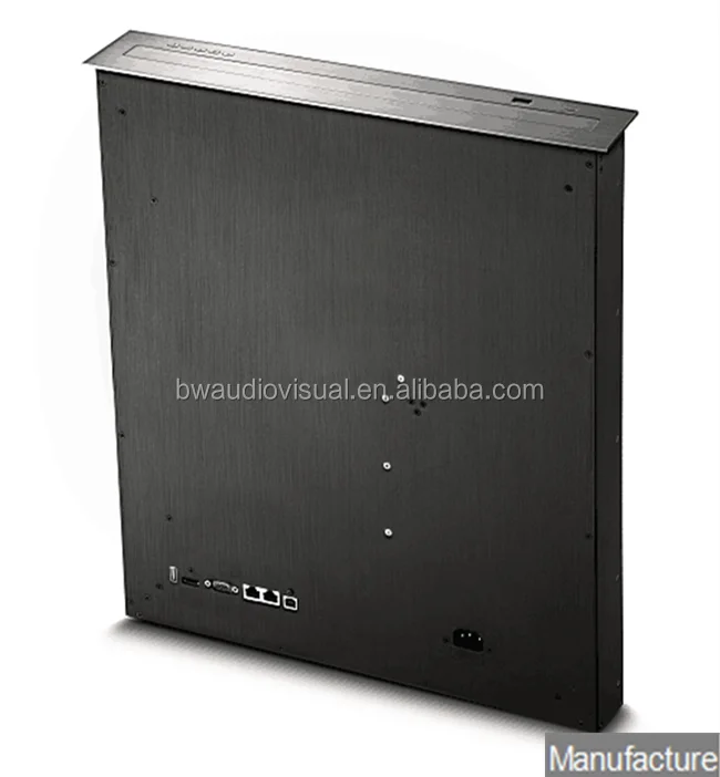 BW-HSLU ультратонкий дизайн полностью алюминиевый корпус с монитором/выдвижной моторизованный подъем с HD-экраном