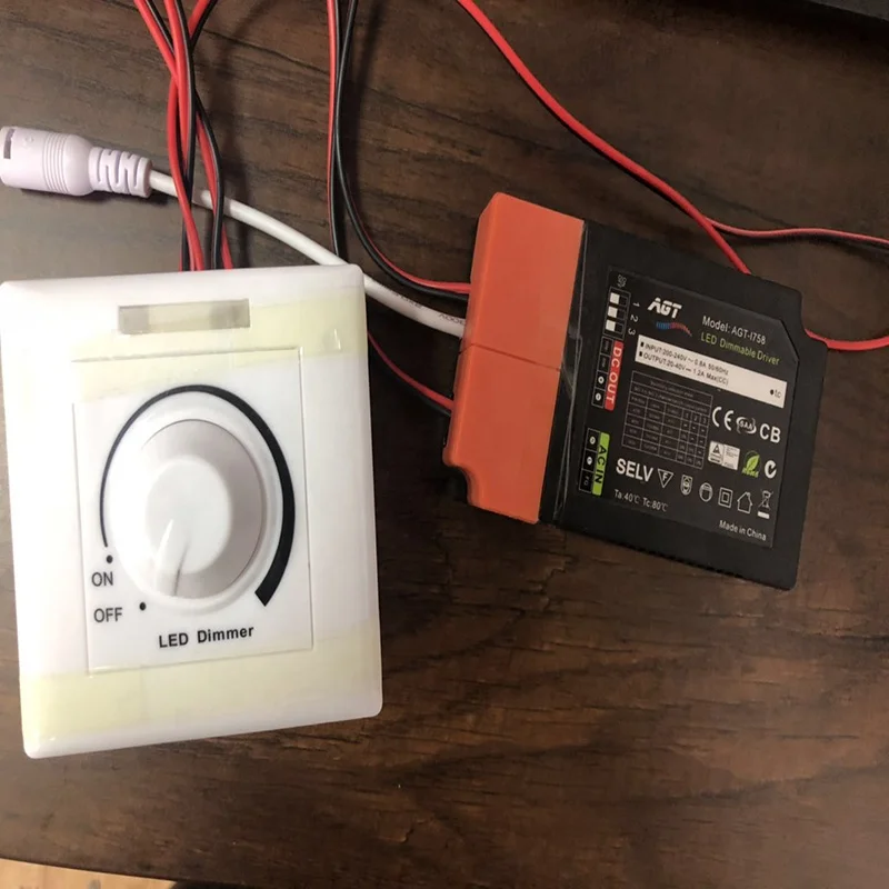 
0-10V Dimmable LED PANEL LIGHT 36/40/50w AGT driver /LIFUD Driver 