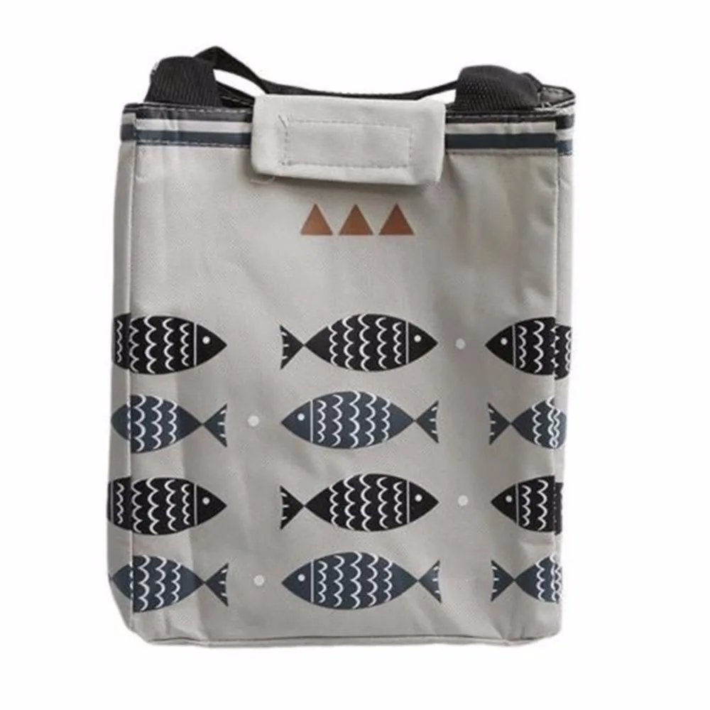 Waterproof cooler insulated oxford cartoon lunch bag for kids and girls