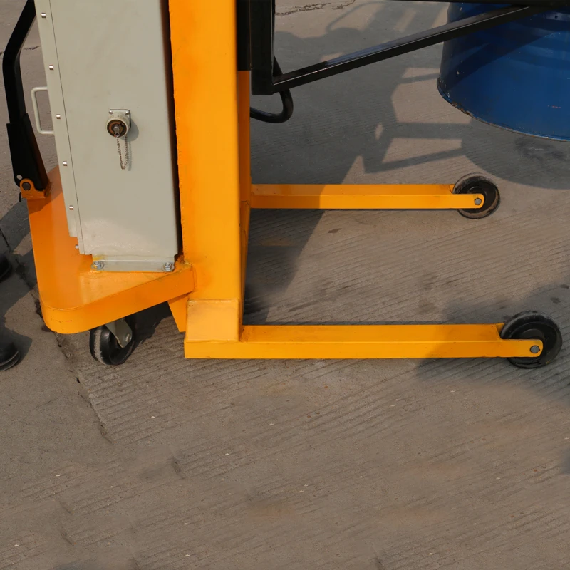 Half Electric Drum Lifter Oil Drum Stacker