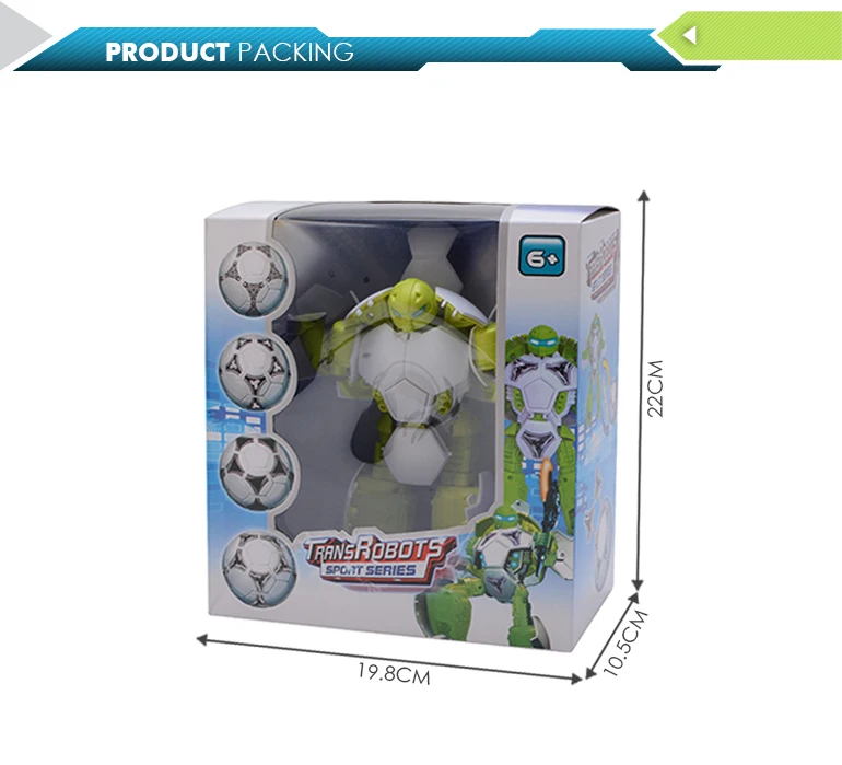 2017 Новые низкие китай цена футбол трансформируемые diy робот для детей