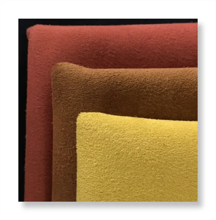 2021 китайская фабрика, 100% полиэфирная переработанная замшевая ткань для обуви