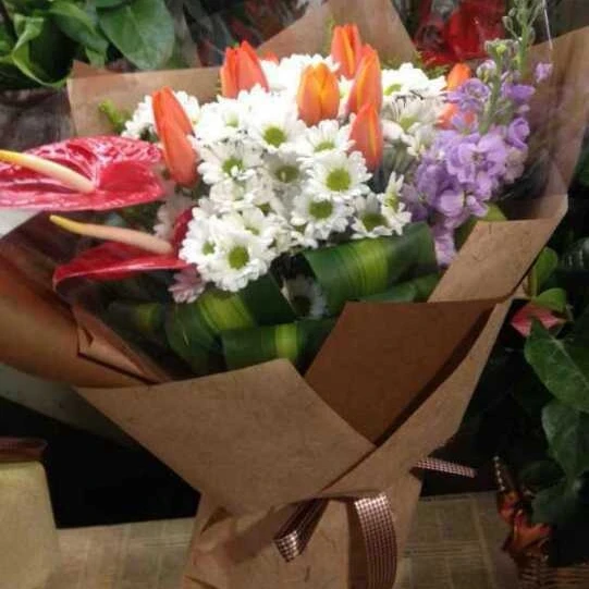 50x70cm natural jute fiber flower & gift  wrapping paper