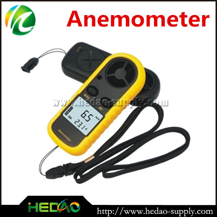 Ручной Скорость Ветра Цифровой Анемометр worthful скорость ветра