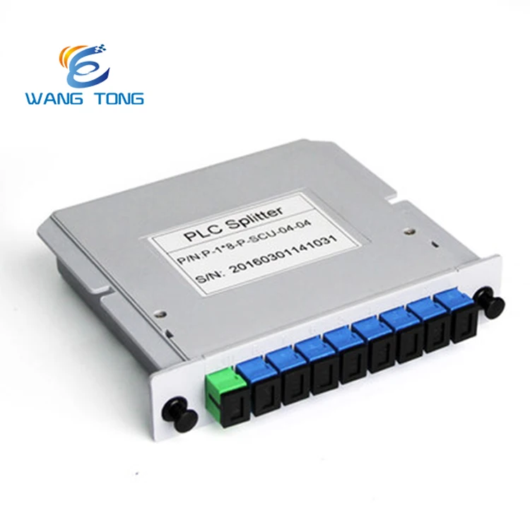 New products lgx box fiber optic cassette module 1x8 plc splitter