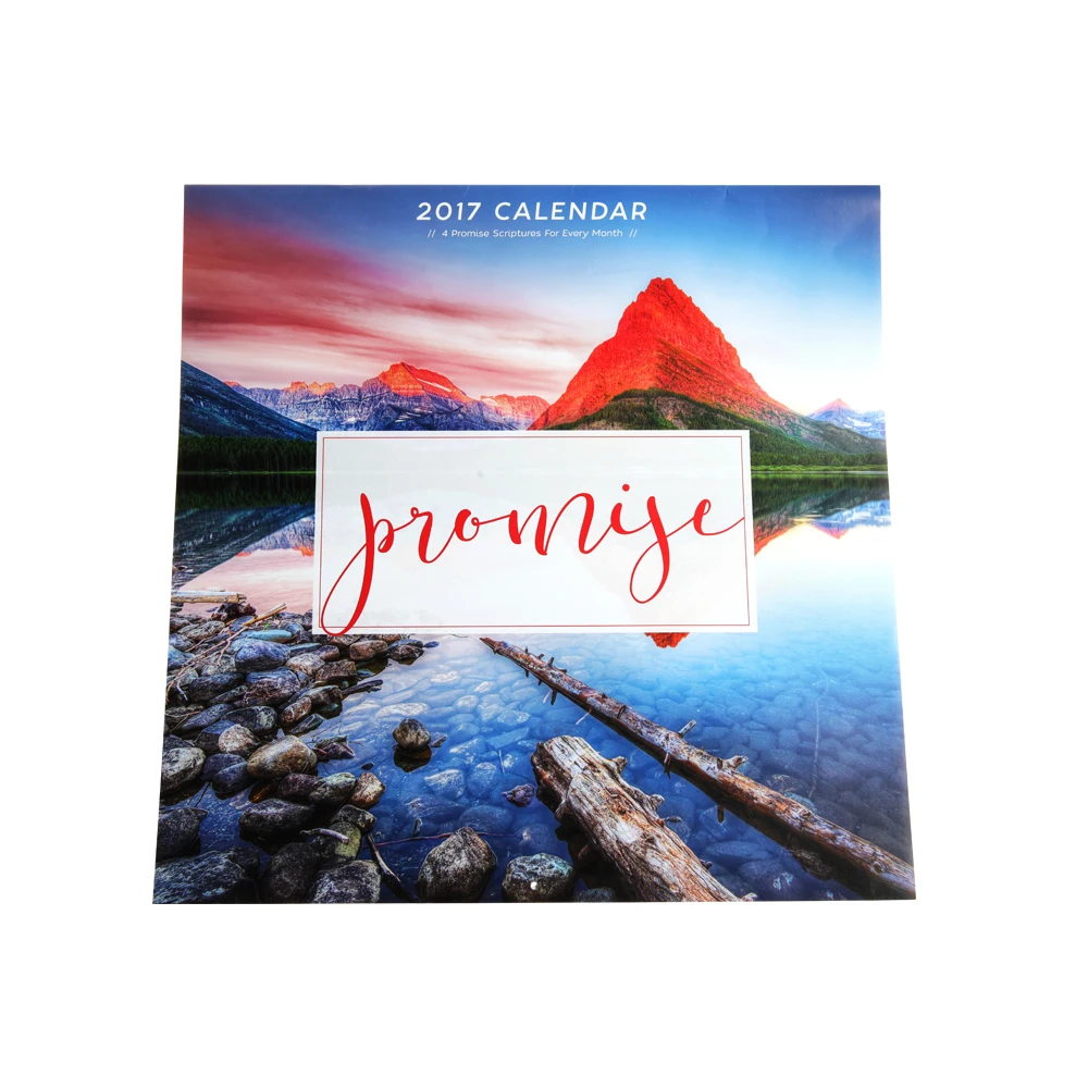 Hot sale full color custom 2024 wall calendar printing