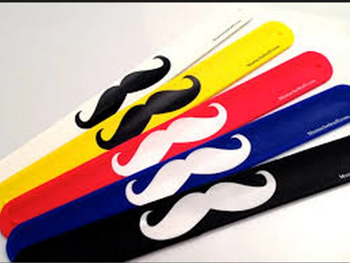 Silicone slap debossed wristband customize silicone slap band  bracelet