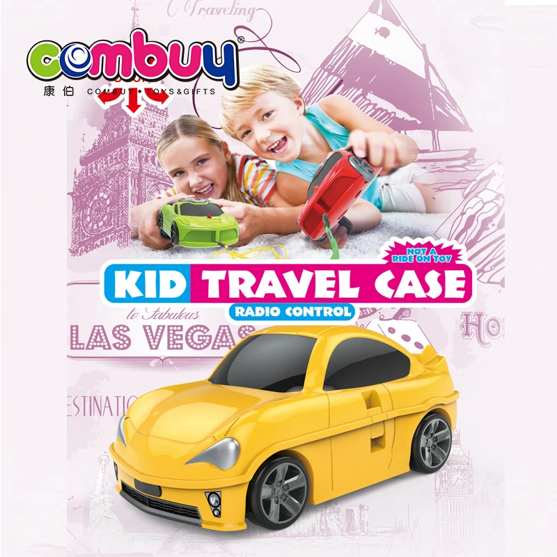 5 Color portable rc car travel case kids suitcase luggage