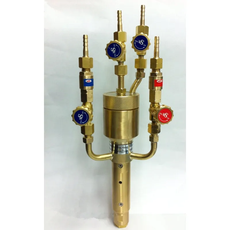 CNC machine use zinc spray marking torch for Flame cutting machine