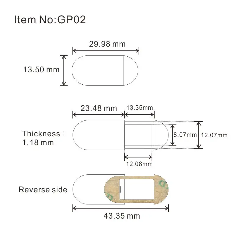 Веб-камера для компьютера (набор из 100) веб-камера конфиденциальности крышка для компьютеров ноутбуков Smart TV PS4