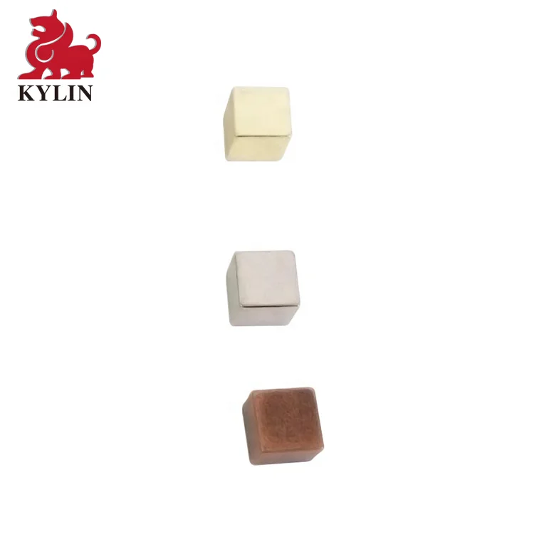 High quality customized metal cube metal resource for board game