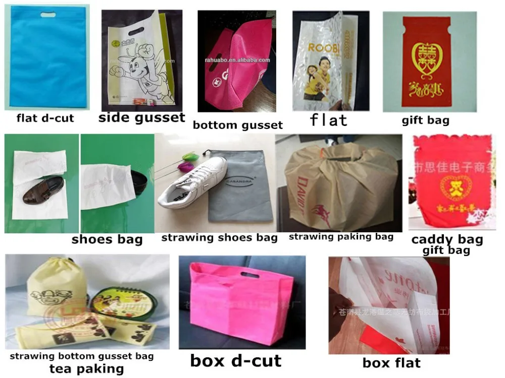 manufacturer making pp non woven shopping bag making machine product auto non-woven t-shirt bag making machine