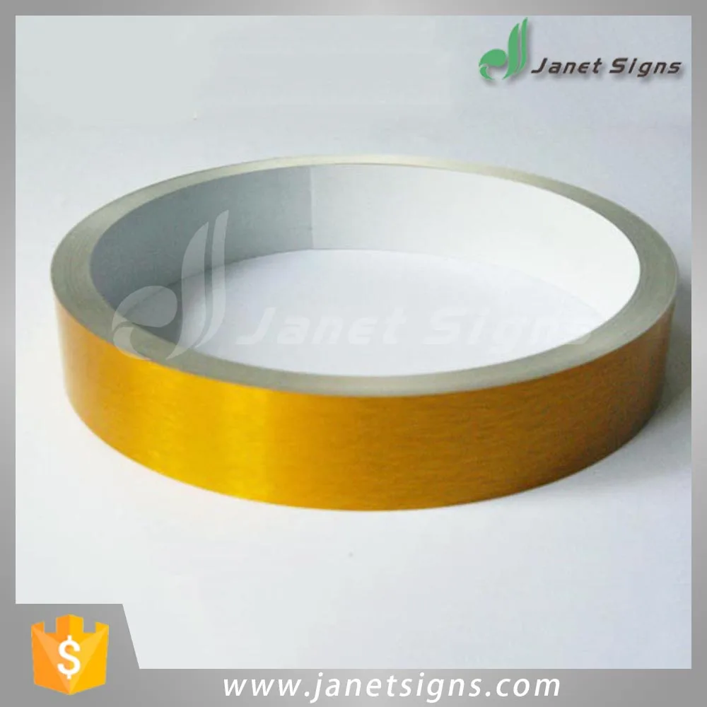 Высококачественный плоский алюминиевый материал для букв