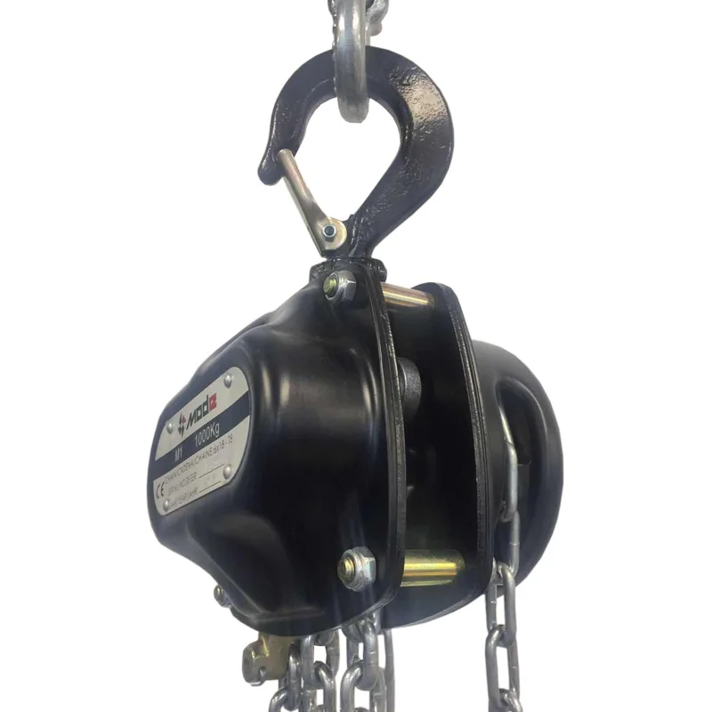 Black color chain blocks alloy steel rigging hoisting equipment for lifting line array speaker aluminum truss hoist