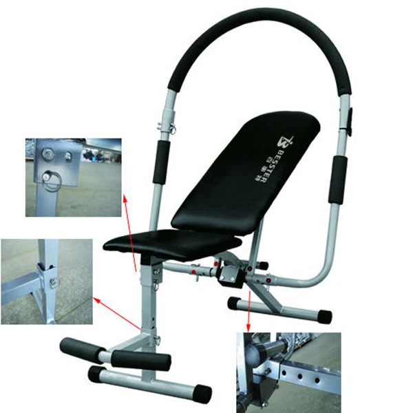 Top Quality Fitness Equipment Wholesaler Popular Abdominal Sit Up Bench Steel King Fitness