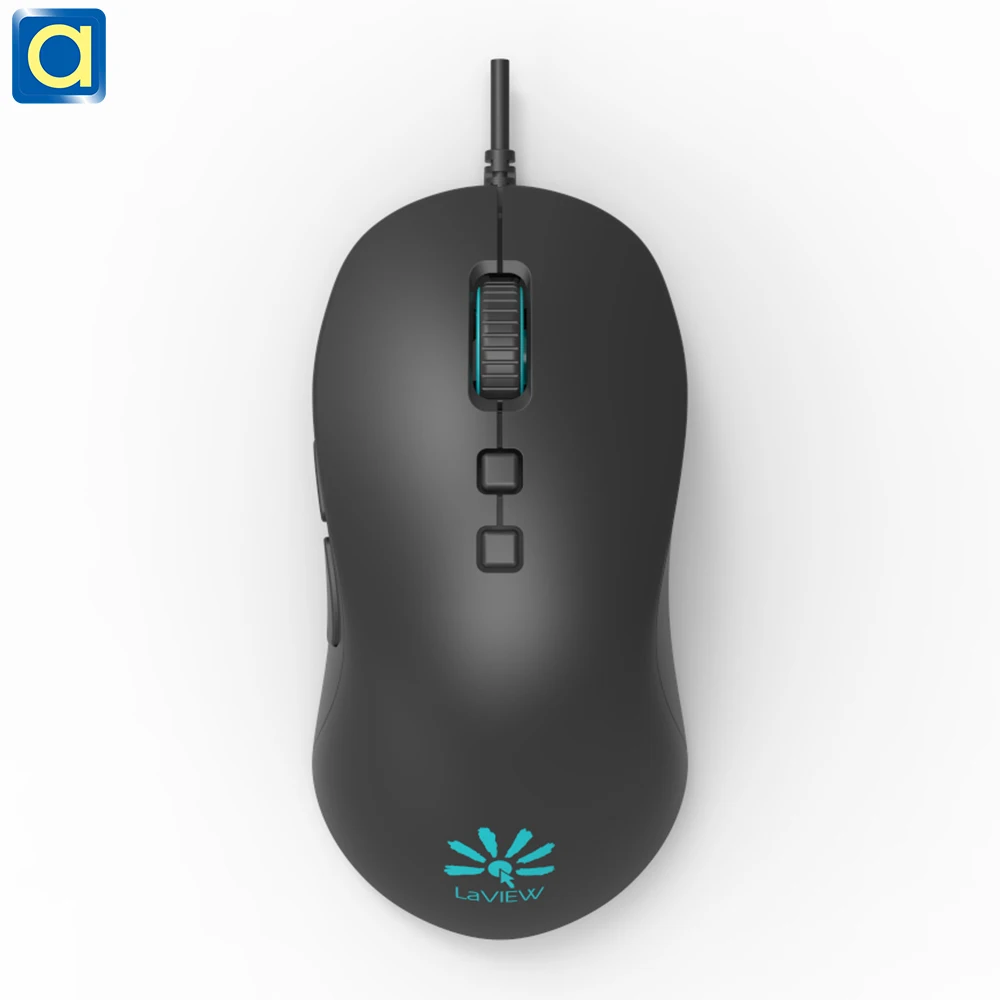 Hot Selling Nice Accessory Gaming Mice 7D Adjustable Dpi Electric Cable Black Gaming Mouse