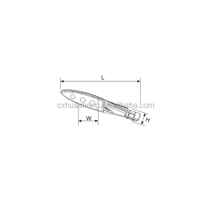 manufacture product Aluminum Single Lamp Head 50w /100W/150WLed Street Light Parts For out door lighting