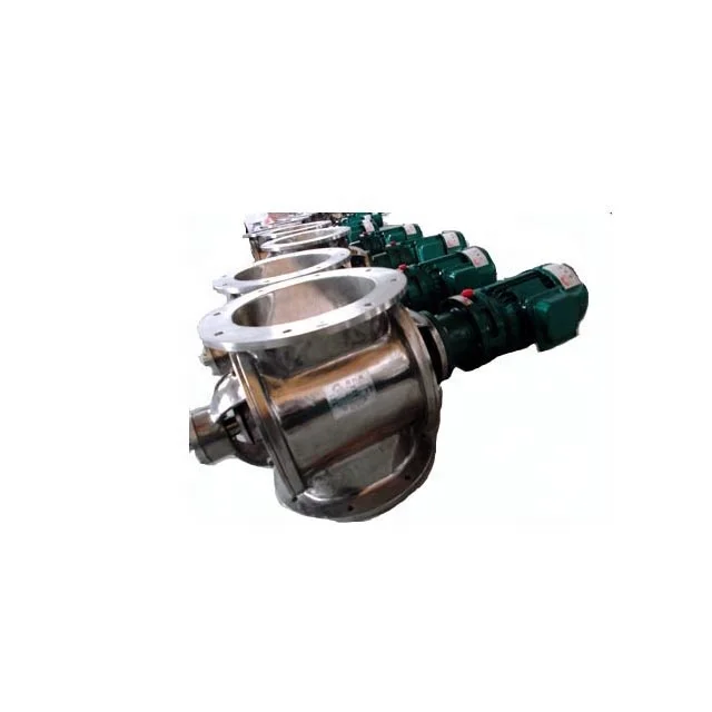 discharge valve stainless steel airlock valve for flour