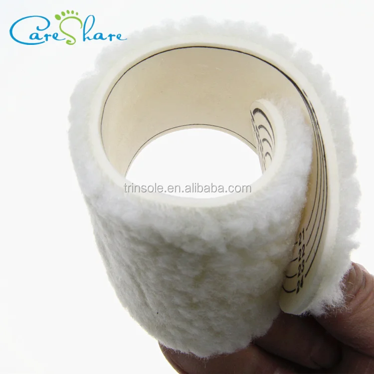 Latex with polyester wool warm insoles winter heated shoe insoles
