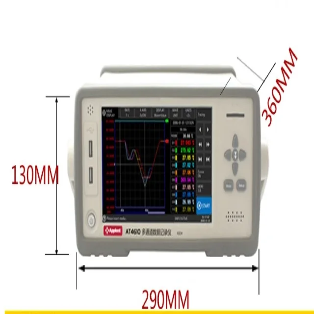 AT4610 multi-channel temperature tester for -270~1820C