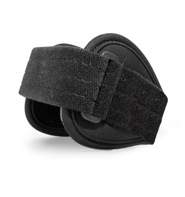 OEM And ODM Corrector Metal Supports Black Tennis Elbow Brace For Sport Users