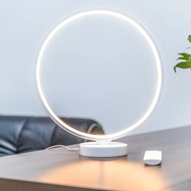 Valed Hot Sale Circle Led Table Lamp Aura Mood  Light for Garden, Party, Patio, Living Room, Bar