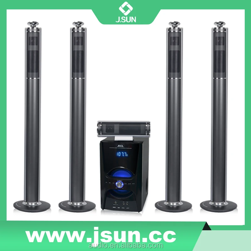 Сильный бас 5.1 line array speaker ibastek blootooth динамик беспроводной с светом сид