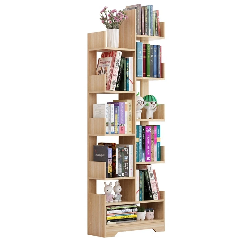 simple modern wooden bookshelf for home furniture