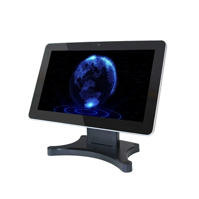 Дешевый процессор Core i5CPU 15,6 дюйма, настенный сенсорный все в одном, мини ПК rs 232, Wi-Fi, панельный компьютер