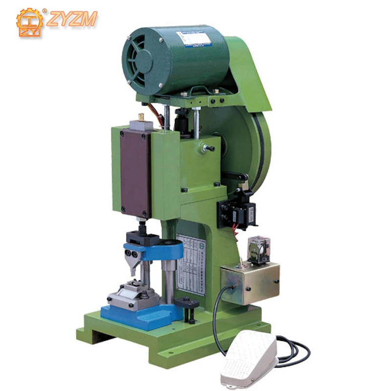 CE Semi-auto zipper pin setting machine for open end zipper and nylon zipper making machine