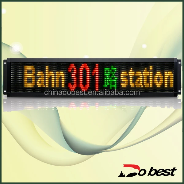 Bus LED Display Destination Board