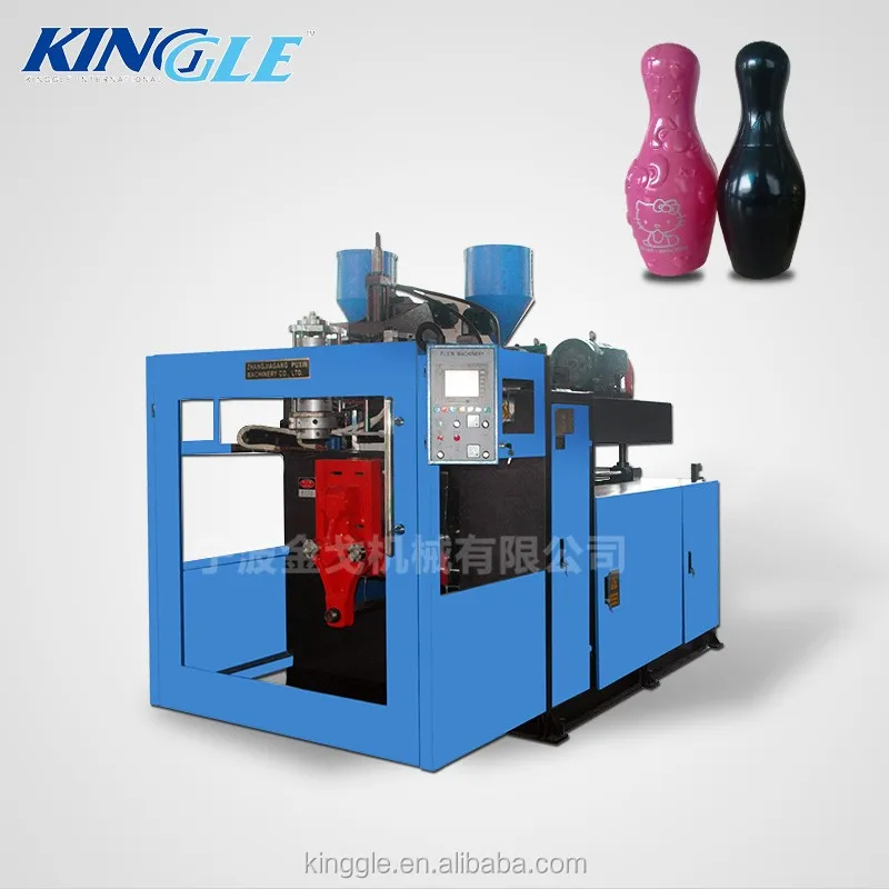 Double die head for blowing machine