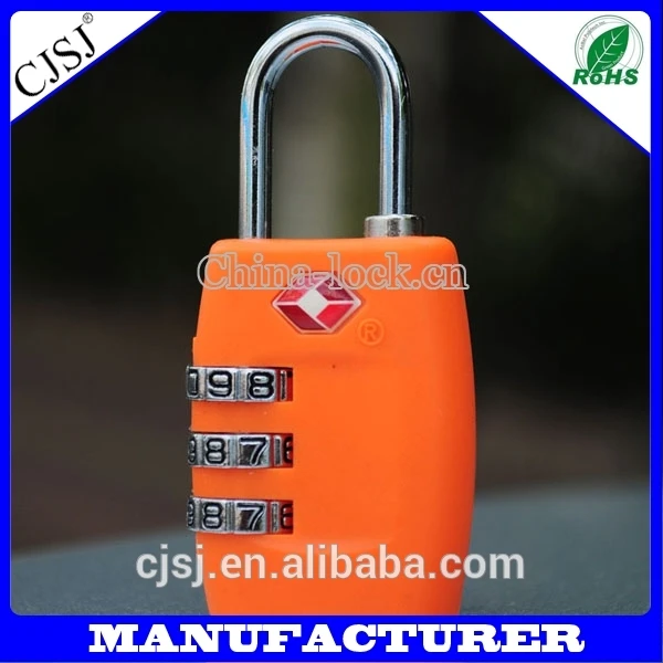 профессиональный поставщик для высокое качество tsa блокировки замок мешка/tsa замки 3- наберите сочетание tsa блокировки