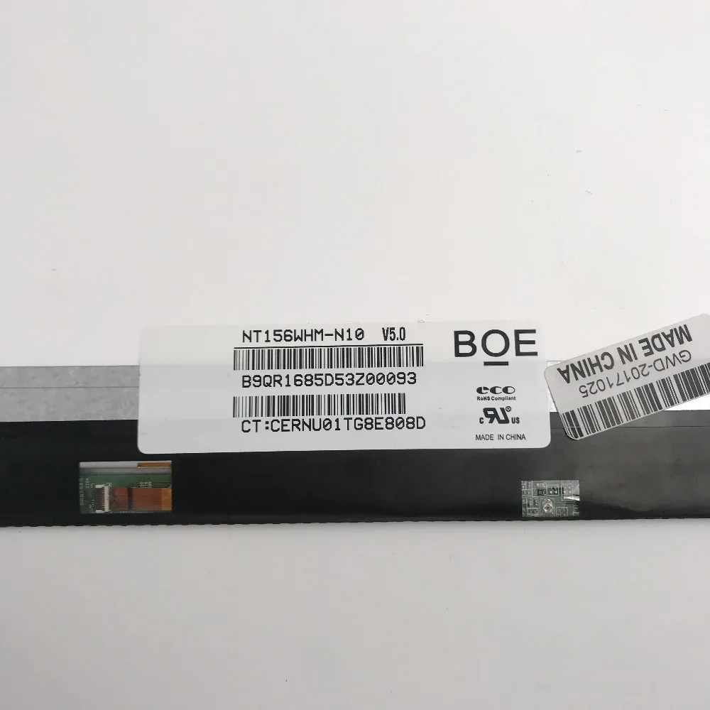15.6 slim 40 pin laptop screen NT156WHM-N10 compatible to LP156WH3