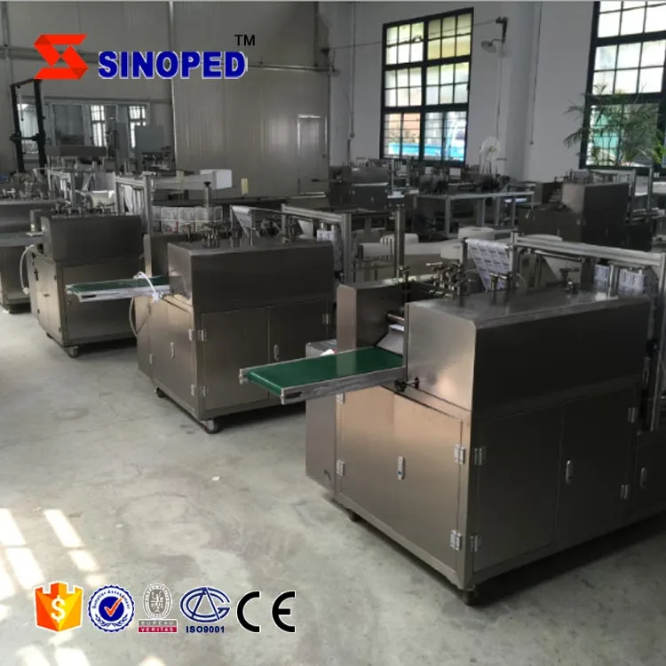 2018 sinoped Alcohol Prep Pad  Packing Machine Packing Machine Equipment