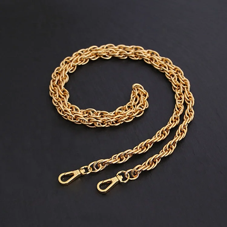Fashion Handbag Strap Chains For Bag Metal Shoulder Strap