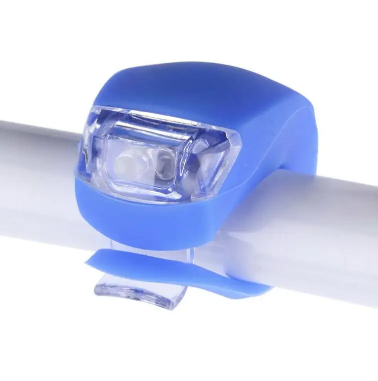 Оптовая продажа с фабрики, велосипедные аксессуары, силиконовый резиновый светодиодный фонарь для велосипеда, передний и задний светодиодный фонарь, стробоскоп, предупреждающий фонарь для колеса, велосипедный спицевой фонарь