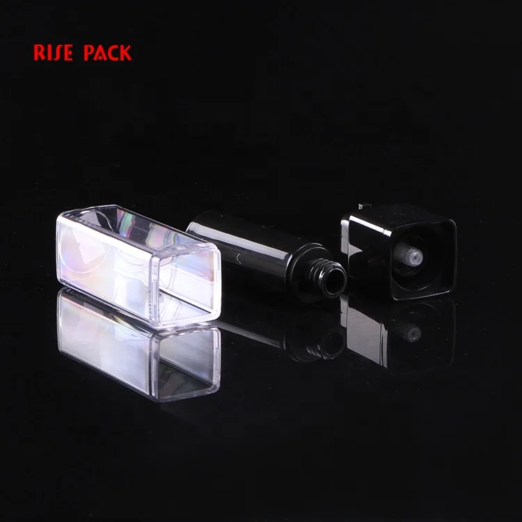 15ml 30ml 50ml Matte Black Airless Pump Bottle And Black Square Jar, 15ml Cosmetics Airless Pump Bottle 15ml Airless