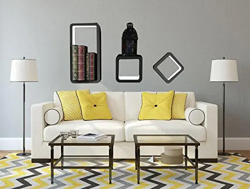 Экологичная декоративная мебель для дома плавающие настенные кубические полки