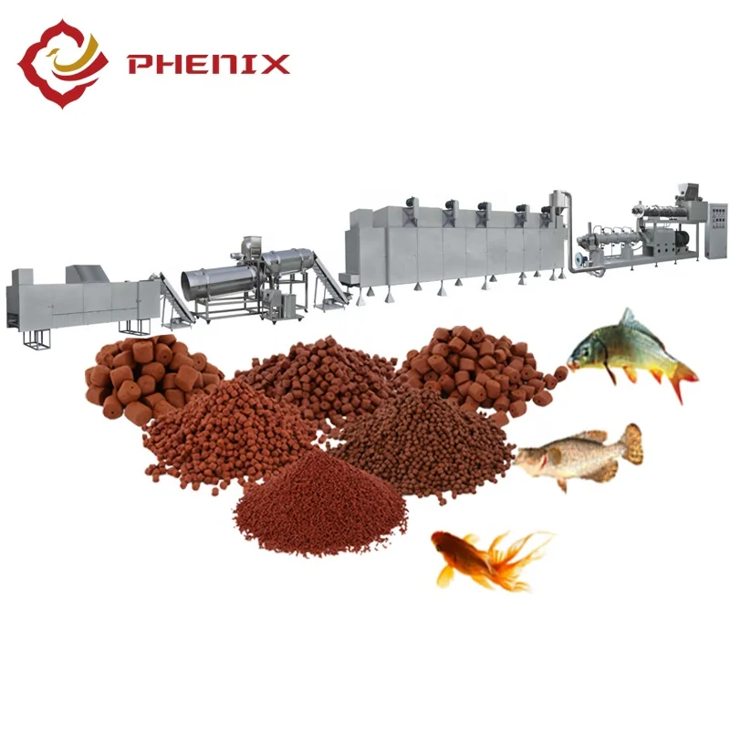 Hot sale factory selling fish feed making machinery animal feed pellet production machine manufacturer