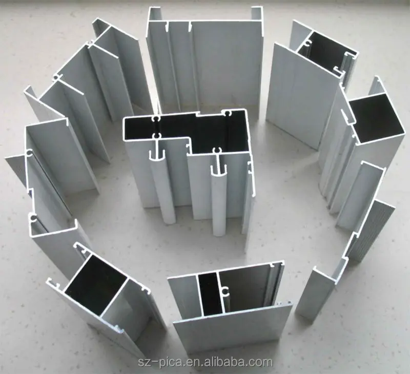 
Heat sink aluminum extruded profiles 