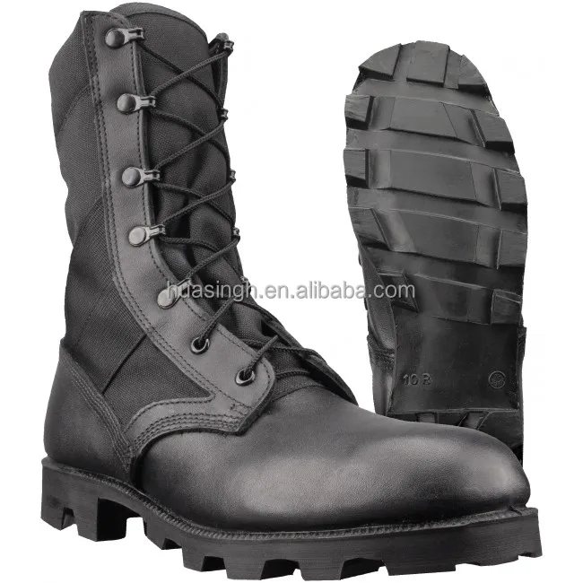 original Wellco wet environment military action jungle boots with two air holes