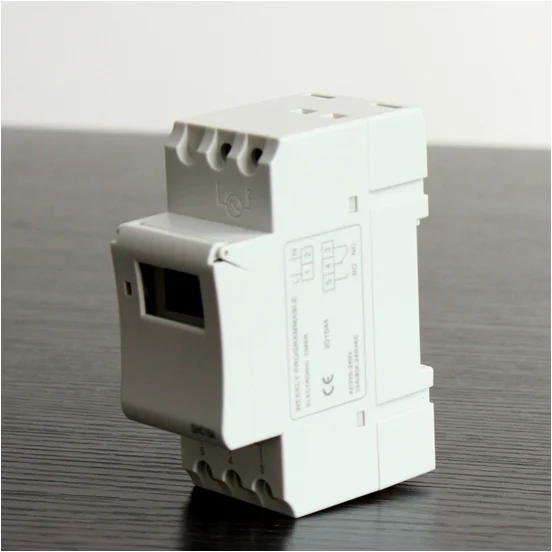 Microcomputer Electronic Programmable Digital TIMER SWITCH Time Relay Control 110/220V AC 16A Din Rail Mount