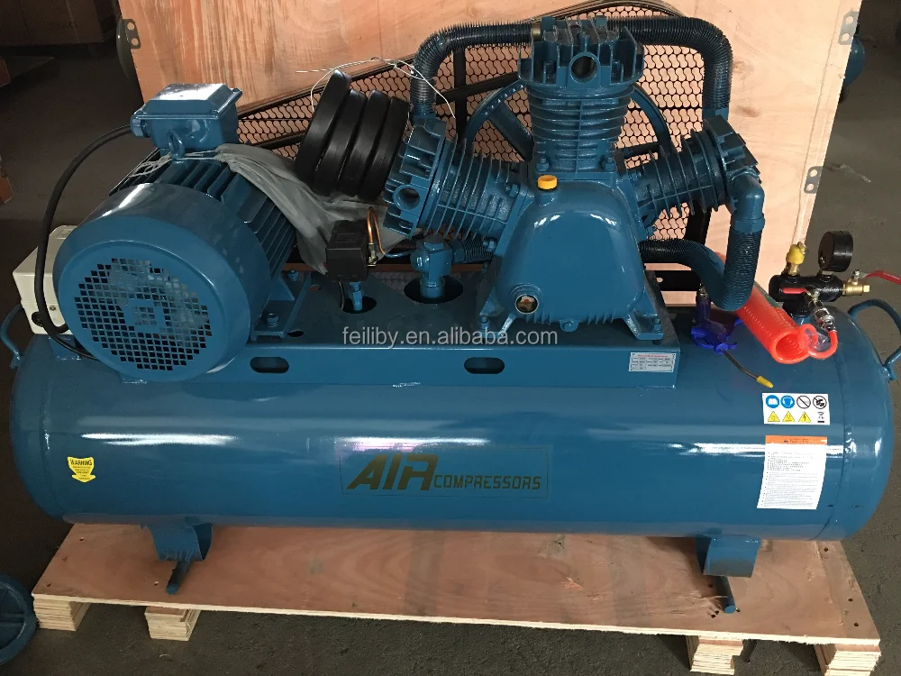 15horse power  industrial belt driven air compressor machine 45cfm philippine use