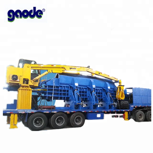 
New design hydraulic gaode supplier mobile metal car baler 
