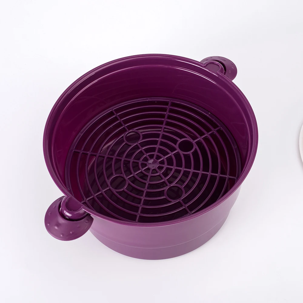 Cheap kitchen reusable plastic microwave pasta cooker