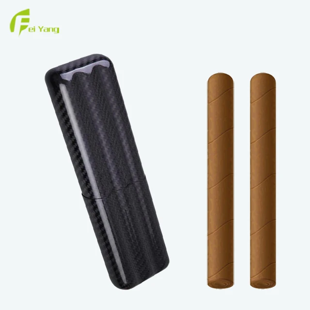 China  Factory Products 100%  Full Carbon Fiber Cigar Case