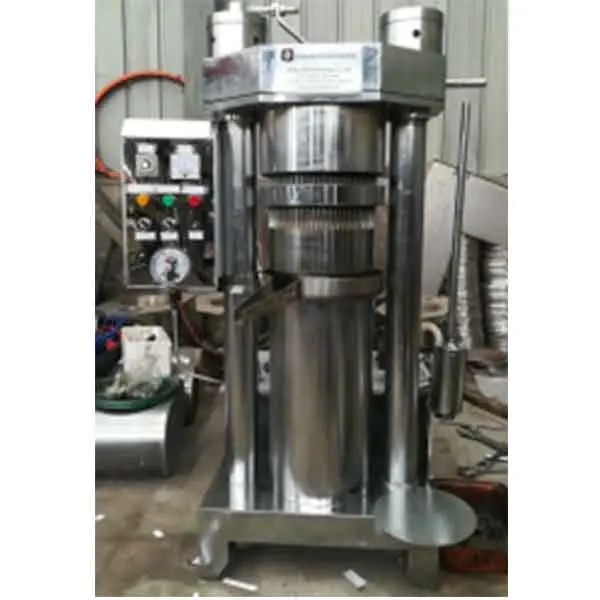 New automatic hydraulic cold presser sesame peanut soybean oil press machine